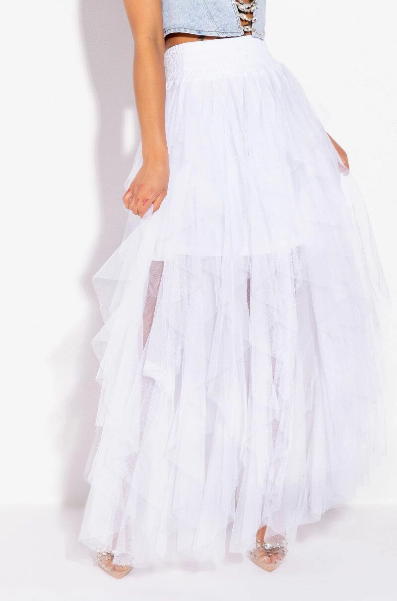 MODERN ROYALTY LAYERED MESH MAXI SKIRT 1 MODERN ROYALTY LAYERED MESH MAXI SKIRT