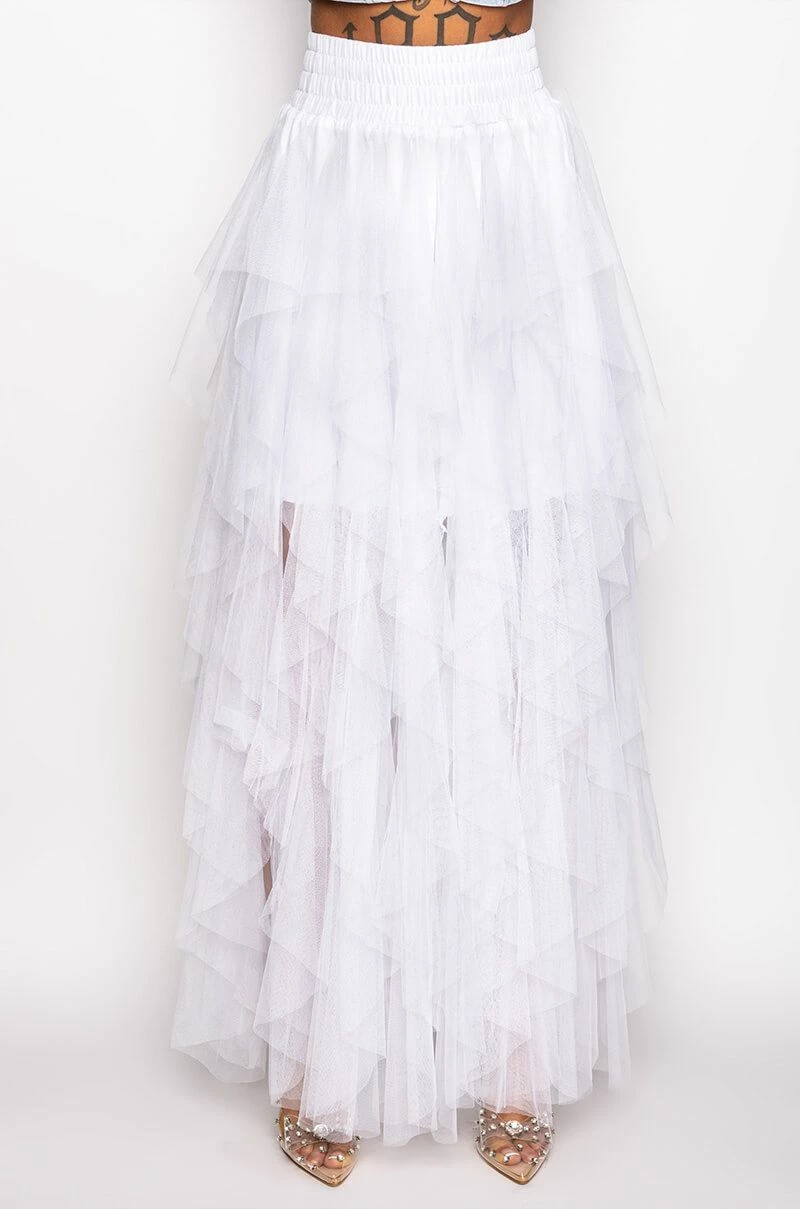 MODERN ROYALTY LAYERED MESH MAXI SKIRT 3 MODERN ROYALTY LAYERED MESH MAXI SKIRT - Image 3