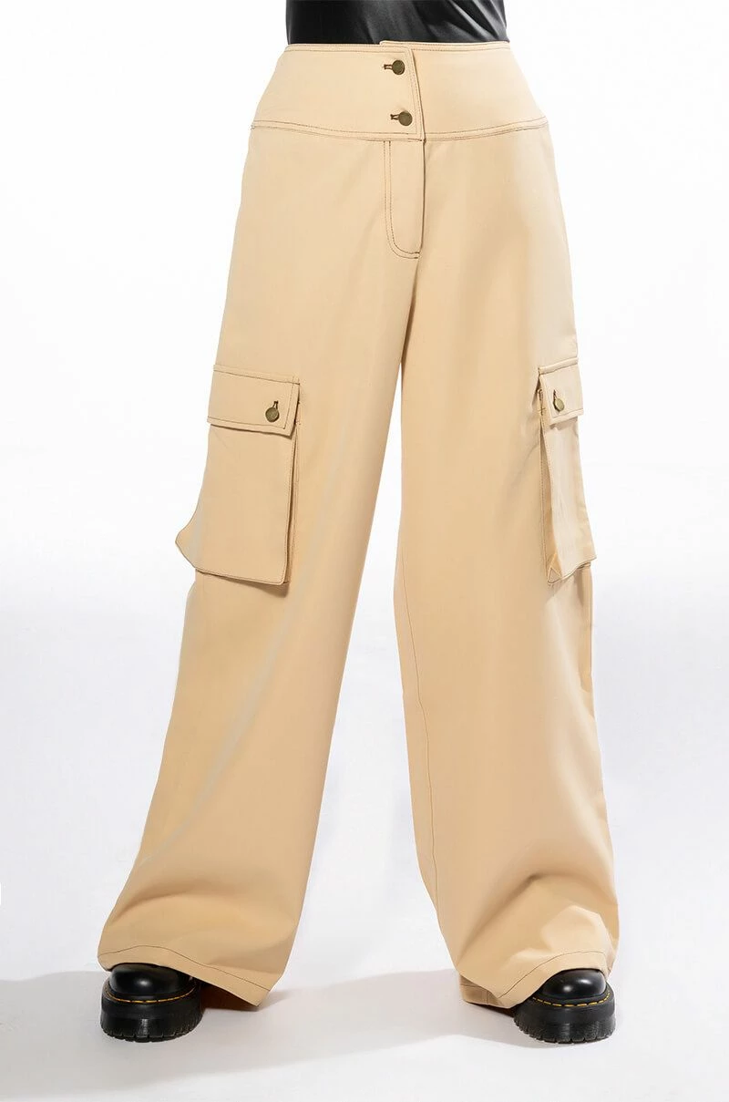 MONEY WIDE LEG CARGO PANTS 4 MONEY WIDE LEG CARGO PANTS - Image 4