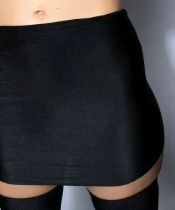 THE MOMENT MINI SKIRT IN BLACK -FINESSE-shop monique mini skirt black 8 8