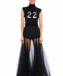 MY ALL MAXI TULLE SKIRT -FINESSE-shop my all maxi tulle skirt black 3 3 c1 c1 c1