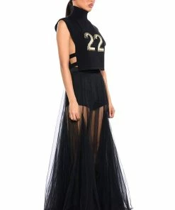 MY ALL MAXI TULLE SKIRT -FINESSE-shop my all maxi tulle skirt black 4 4 c1 c1 c1
