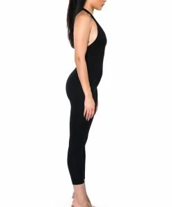 MY EVERYDAY HALTER JUMPSUIT -FINESSE-shop my everyday halter jumpsuit black 6 6
