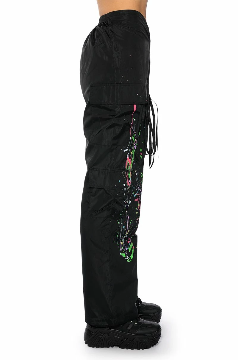MY TIME PAINTED WIDE LEG PANTS 8 MY TIME PAINTED WIDE LEG PANTS - Image 8