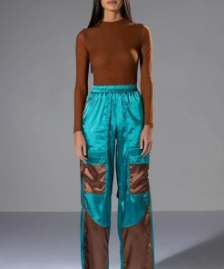 MY TYPE LIGHTWEIGHT PULL ON PANT -FINESSE-shop my type lightweight pull on pant brown multi 3 3 c1