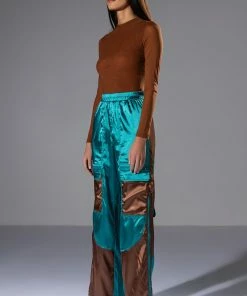 MY TYPE LIGHTWEIGHT PULL ON PANT -FINESSE-shop my type lightweight pull on pant brown multi 4 4 c1