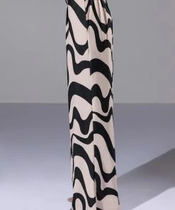 MYSTICAL WAYS WAVY PALAZZO PANT 11 MYSTICAL WAYS WAVY PALAZZO PANT -FINESSE-shop mystical ways wavy palazzo pant black white 5 5