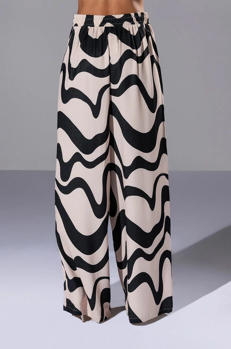 MYSTICAL WAYS WAVY PALAZZO PANT 6 MYSTICAL WAYS WAVY PALAZZO PANT - Image 6