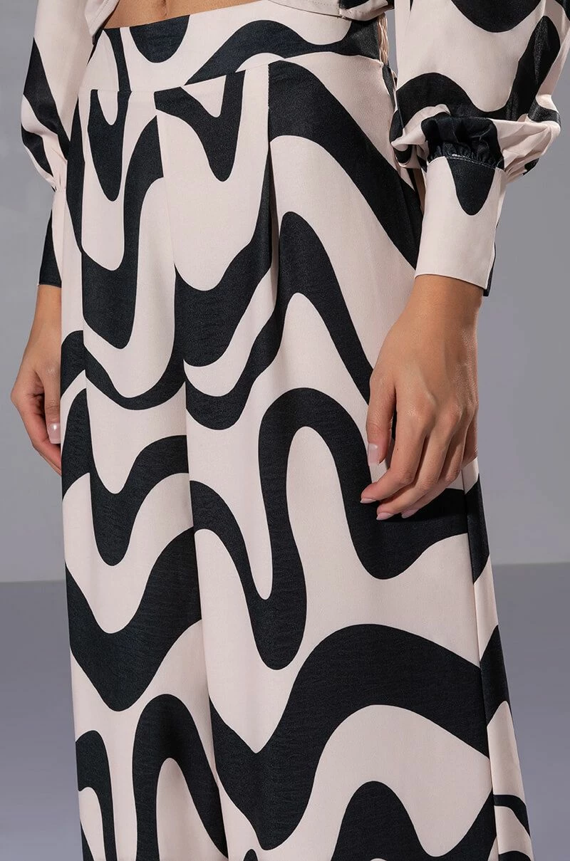 MYSTICAL WAYS WAVY PALAZZO PANT 7 MYSTICAL WAYS WAVY PALAZZO PANT - Image 7