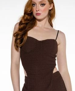 NBD CROPPED BUSTIER TANK