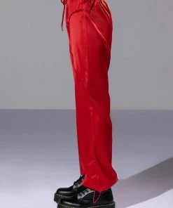 NEVER BORING SATIN DRAWSTRING JOGGER 11 NEVER BORING SATIN DRAWSTRING JOGGER -FINESSE-shop never boring satin drawstring jogger rust 5 5