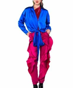 NEW ROMANTIC RUFFLE DETAILED JOGGER IN PINK 21 NEW ROMANTIC RUFFLE DETAILED JOGGER IN PINK -FINESSE-shop new romantic ruffle detailed jogger in pink pink 9 9