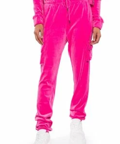 NEW RULES VELVET CARGO JOGGER