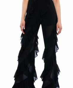 NINA RUFFLE TROUSER