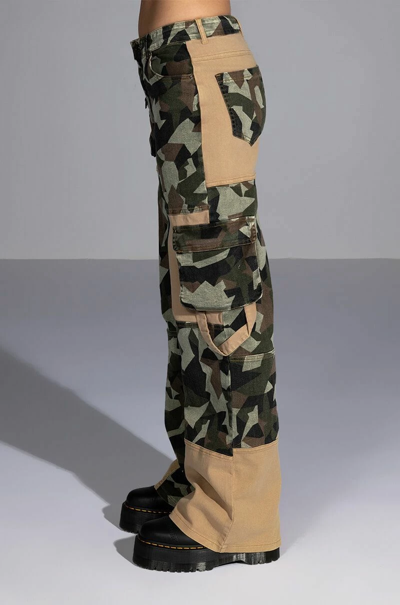 NO HEART PATCHWORK CAMO PANT 5 NO HEART PATCHWORK CAMO PANT - Image 5