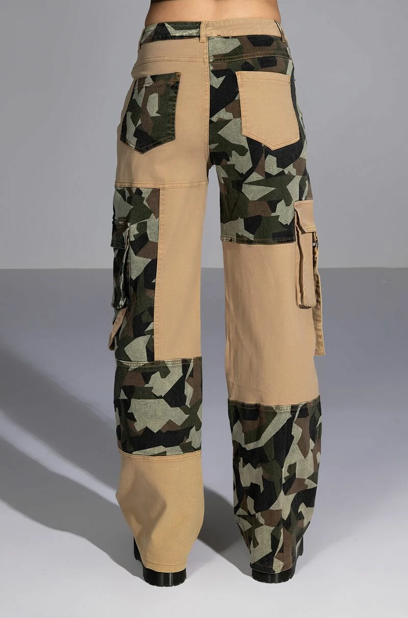NO HEART PATCHWORK CAMO PANT 6 NO HEART PATCHWORK CAMO PANT - Image 6