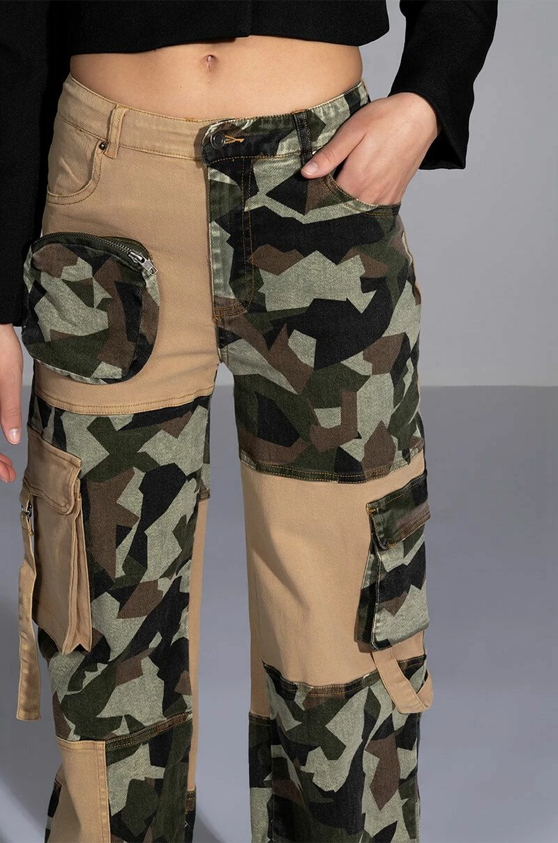 NO HEART PATCHWORK CAMO PANT 7 NO HEART PATCHWORK CAMO PANT - Image 7