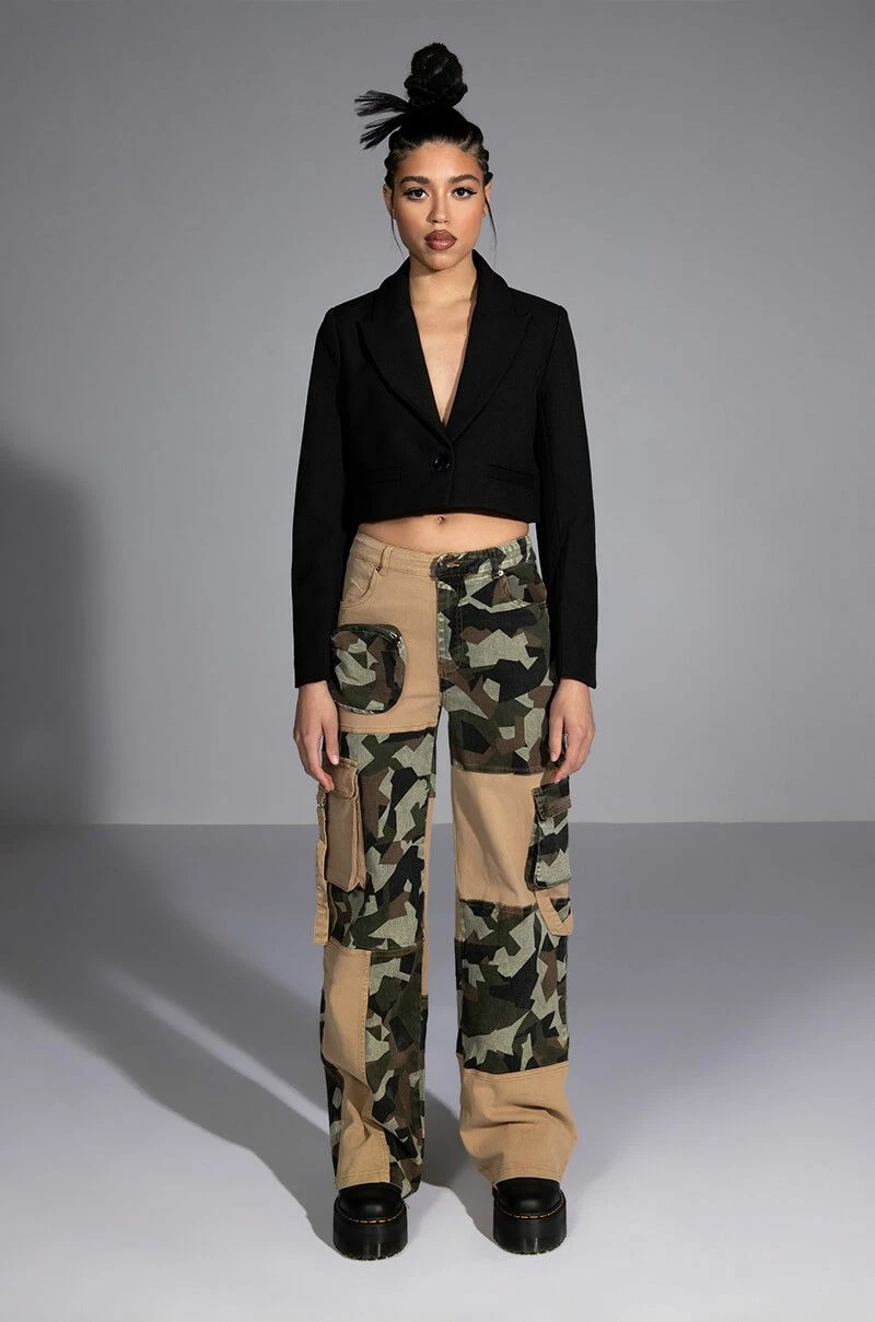 NO HEART PATCHWORK CAMO PANT 8 NO HEART PATCHWORK CAMO PANT - Image 8
