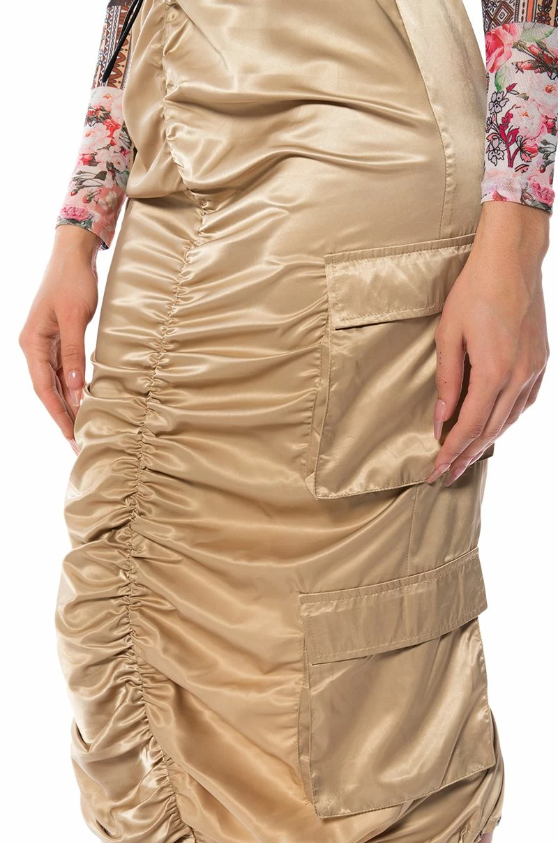 NO STOPPIN ME CARGO MIDI SKIRT 9 NO STOPPIN ME CARGO MIDI SKIRT - Image 9