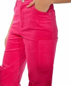 NOT A SECRET RELAXED CORDUROY PANTS 15 NOT A SECRET RELAXED CORDUROY PANTS -FINESSE-shop not a secret relaxed corduroy pants pink 8 8