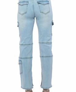 NOT YOUR AVERAGE GIRL DENIM PANTS -FINESSE-shop not your average girl denim pants light blue 5 5