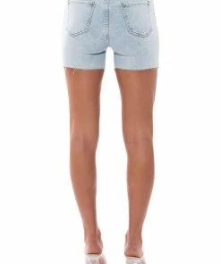 NOT YOUR MOMS EVERYDAY SHORT 14 NOT YOUR MOMS EVERYDAY SHORT -FINESSE-shop not your moms everyday short light blue 7 7