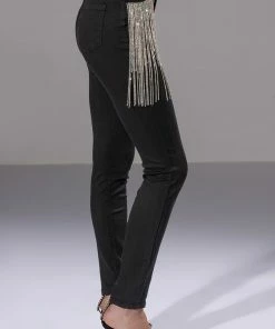 NOTHIN BETTER RHINESTONE POCKET SKINNY JEANS -FINESSE-shop nothin better rhinestone pocket skinny jeans black 4 4 c1 c1