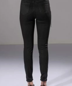 NOTHIN BETTER RHINESTONE POCKET SKINNY JEANS -FINESSE-shop nothin better rhinestone pocket skinny jeans black 5 5 c1 c1