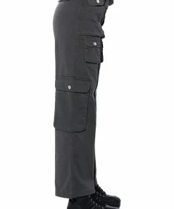 NOTHING ABOUT YOU BELTED CARGO PANTS -FINESSE-shop nothing about you belted cargo pants grey 6 6