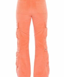 NOTHING BUT TIME CORDUROY CARGO PANT -FINESSE-shop nothing but time corduroy cargo pant orange 7 7