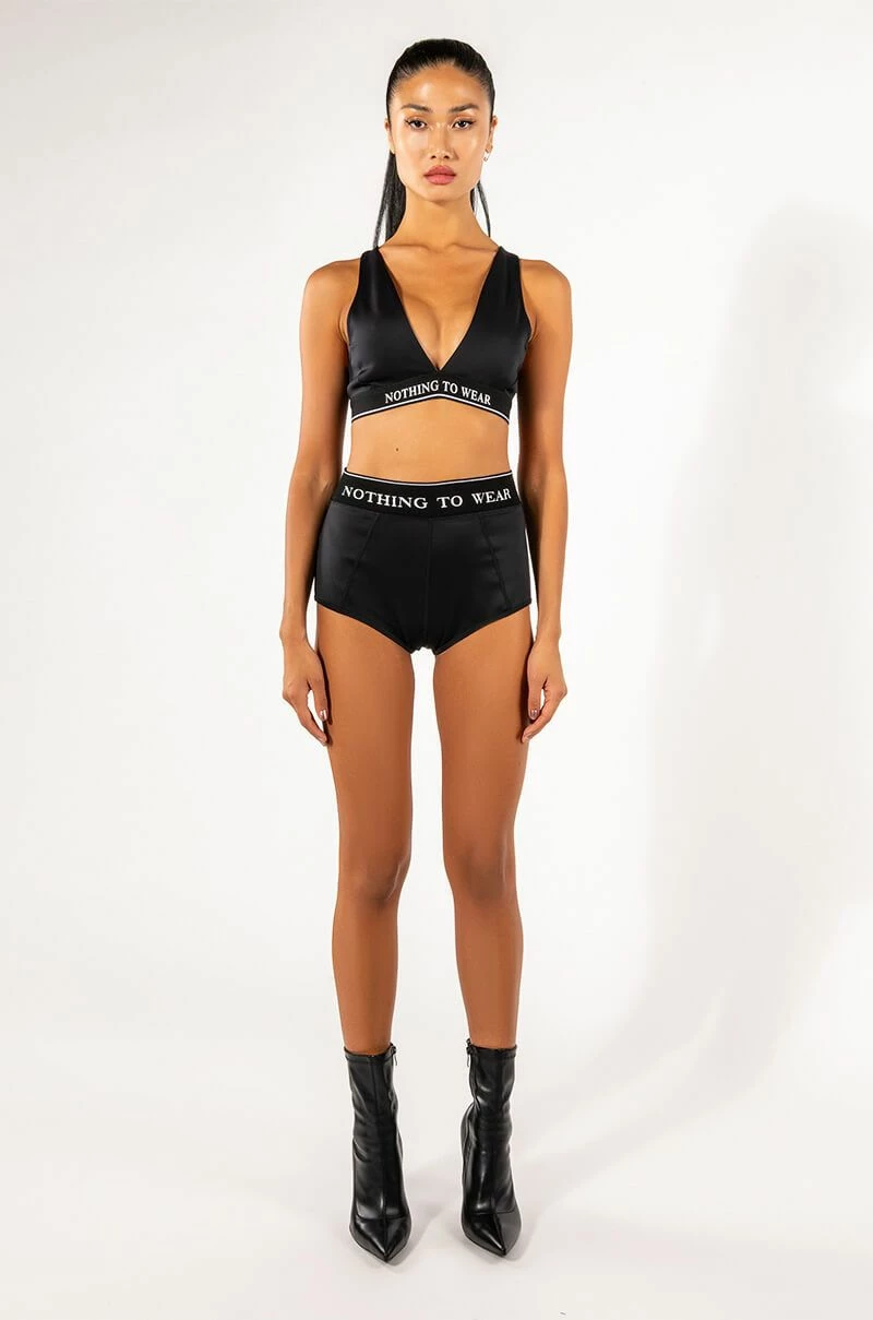 NOTHING TO WEAR HIGH WAISTED BOOTY SHORT 8 NOTHING TO WEAR HIGH WAISTED BOOTY SHORT - Image 8