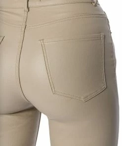 OFF DUTY FAUX LEATHER COATED STRAIGHT LEG PANT 15 OFF DUTY FAUX LEATHER COATED STRAIGHT LEG PANT -FINESSE-shop off duty faux leather coated straight leg pant light brown 8 8