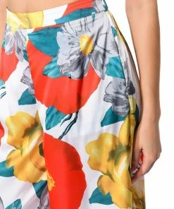 ON THE PATIO PALAZZO PANTS -FINESSE-shop on the patio palazzo pants yellow multi 10 10