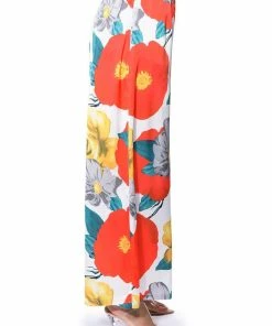 ON THE PATIO PALAZZO PANTS -FINESSE-shop on the patio palazzo pants yellow multi 8 8