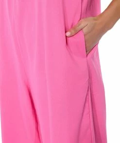 PAINT THE TOWN WIDE LEG JUMPSUIT -FINESSE-shop paint the town wide leg jumpsuit pink 5 5