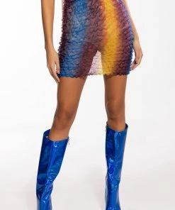 PALOMA TEXTURED MINI SKIRT