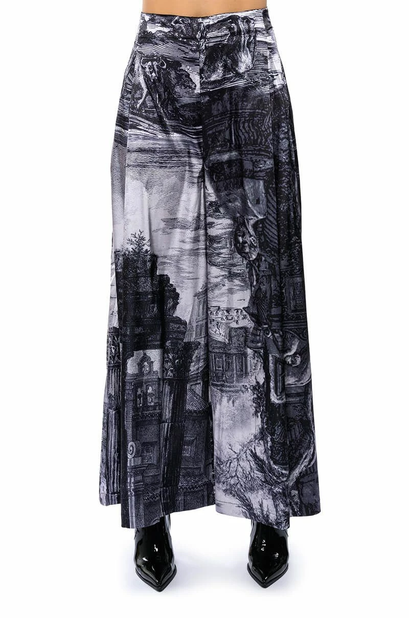 PARADISE ABSTRACT WIDE LEG PANT 5 PARADISE ABSTRACT WIDE LEG PANT - Image 5