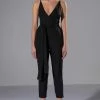 PERFECT FIT SLEEVELESS BELTED JUMPSUIT