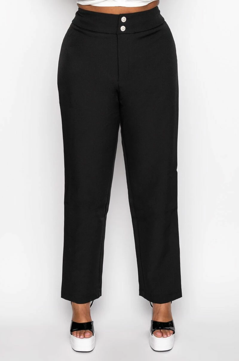 PLUS DINNER AND MOVIE HIGH RISE PANT 3 PLUS DINNER AND MOVIE HIGH RISE PANT - Image 3