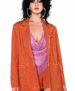 POP STAR SHINE BRIGHT RHINESTONE HOT SHORT IN ORANGE 25 POP STAR SHINE BRIGHT RHINESTONE HOT SHORT IN ORANGE -FINESSE-shop pop star shine bright rhinestone hot short in orange orange 9 9 c1