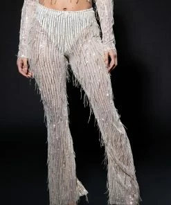 POPPING BOTTLES TONIGHT SEQUIN PANTS