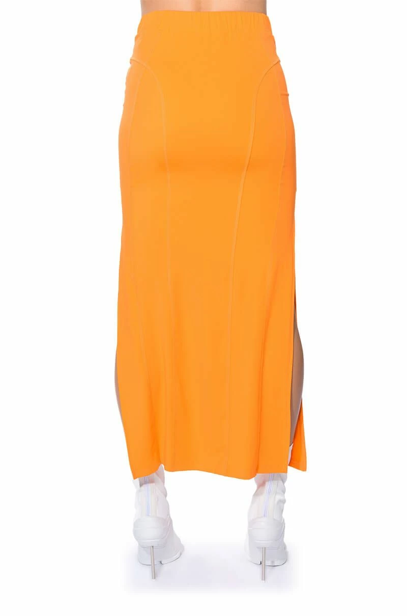 PRETTY GIRL DOUBLE SLIT MAXI SKIRT 6 PRETTY GIRL DOUBLE SLIT MAXI SKIRT - Image 6