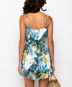 PRETTY LITTLE ROMPER -FINESSE-shop pretty little romper ivory multi 4 4