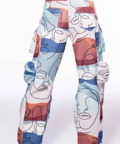 PRINTED CARGO JOGGERS -FINESSE-shop printed cargo joggers multi 5 5