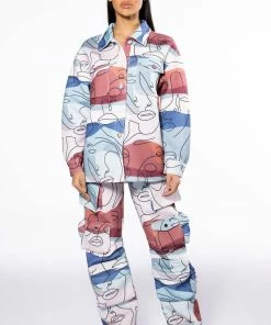 PRINTED CARGO JOGGERS -FINESSE-shop printed cargo joggers multi 7 7