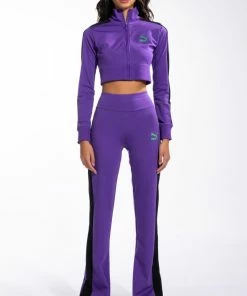 PUMA X DUA LIPA T7 Pants -FINESSE-shop puma x dua lipa t7 pants purple 7 7