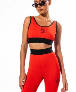 PUMA X VOGUE TIGHT SHORTS -FINESSE-shop puma x vogue tight shorts red multi 3 3