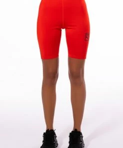 PUMA X VOGUE TIGHT SHORTS -FINESSE-shop puma x vogue tight shorts red multi 6 6