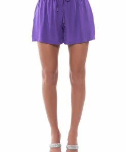 PURPLE RAIN DRAWSTRING SHORT -FINESSE-shop purple rain drawstring short purple 6 6