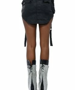 RANGER CAMO MINI SKIRT -FINESSE-shop ranger camo mini skirt black multi 12 12